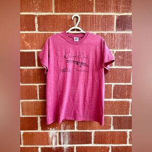 Gildan ‘Cedar Rock: The Walter Residence’ Heather Red Medium Tourist Tee